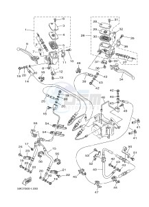 XP500A T-MAX T-MAX 500 (59CD) drawing FRONT MASTER CYLINDER