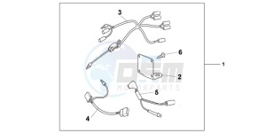 SH300AC drawing GRIP HEATER ATT.