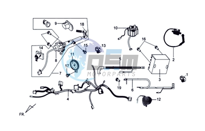 WIRING HARNASS - ELECTRONIC PARTS