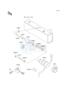 KAF 620 C [MULE 2500] (C1-C5) [MULE 2500] drawing FUEL PUMP