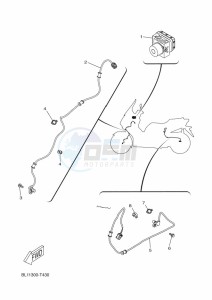 GPD125-A NMAX-125 (BALE) drawing TAILLIGHT