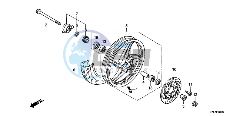 FRONT WHEEL