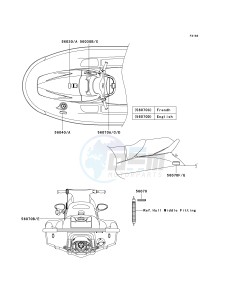 JT 900 D [900 STX] (D1) [900 STX] drawing LABELS