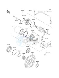 JH 1200 B [ULTRA 150] (B1-B3) [ULTRA 150] drawing STARTER MOTOR