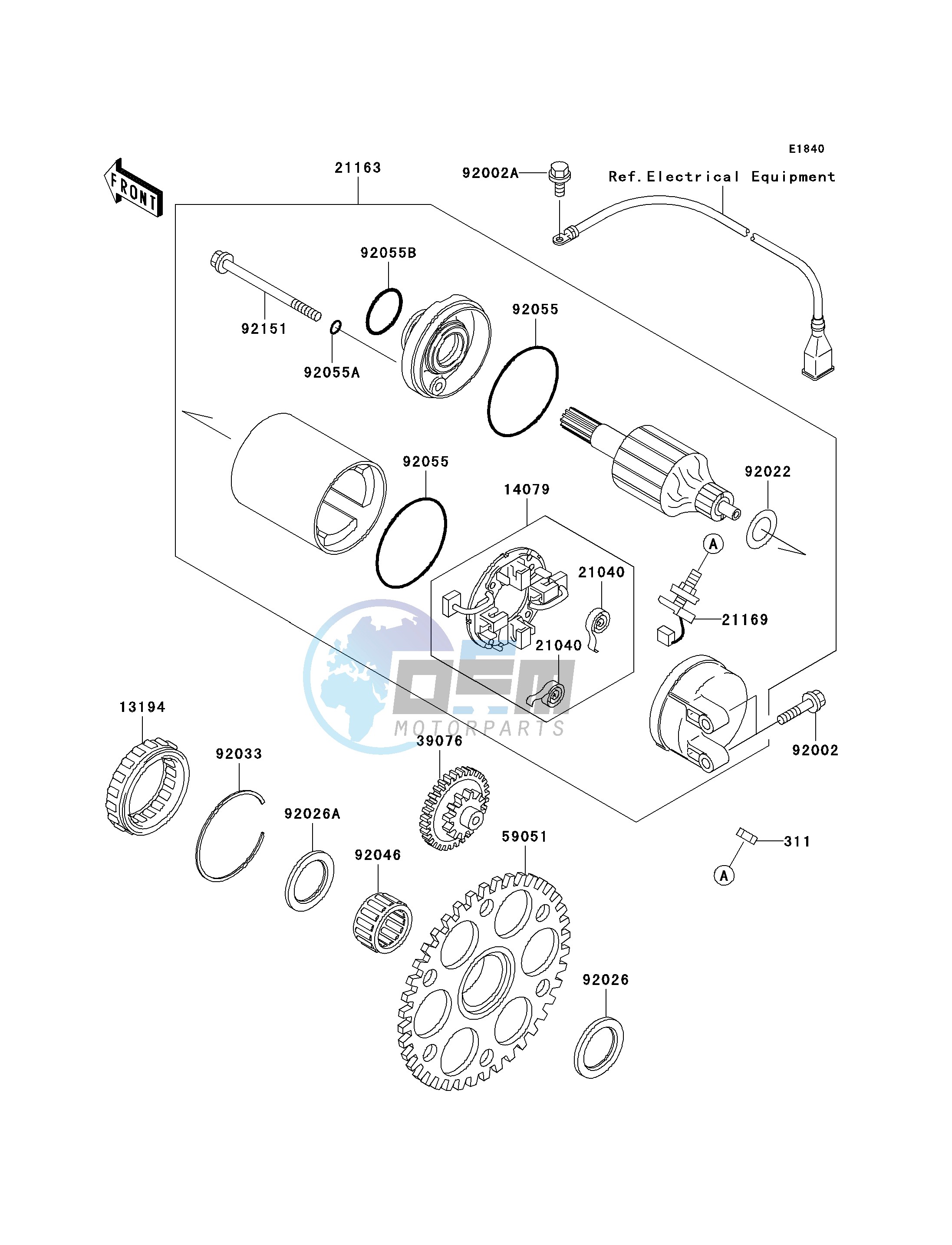 STARTER MOTOR