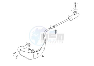 GPR NUDE - 50 cc drawing SILENCER