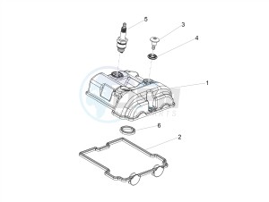 SX 125 E4 (APAC) drawing Cylinder head cover