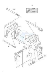 DF 6 drawing Clamp Bracket