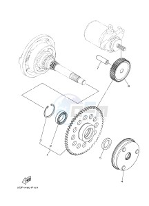 GPD150A GPD150-A NMAX 150 (BV41) drawing STARTER