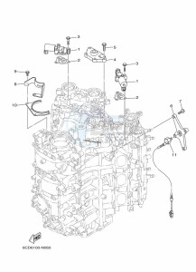 F225NCA-2019 drawing CYLINDER-AND-CRANKCASE-3