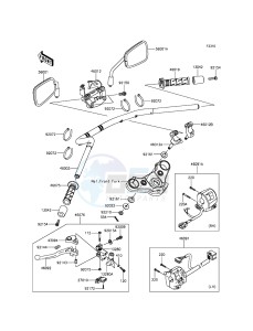 VULCAN S ABS EN650BGFA XX (EU ME A(FRICA) drawing Handlebar