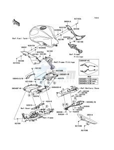 Z1000_ABS ZR1000C7F FR GB XX (EU ME A(FRICA) drawing Side Covers/Chain Cover