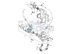 YP MAJESTY 125 drawing WATER PUMP