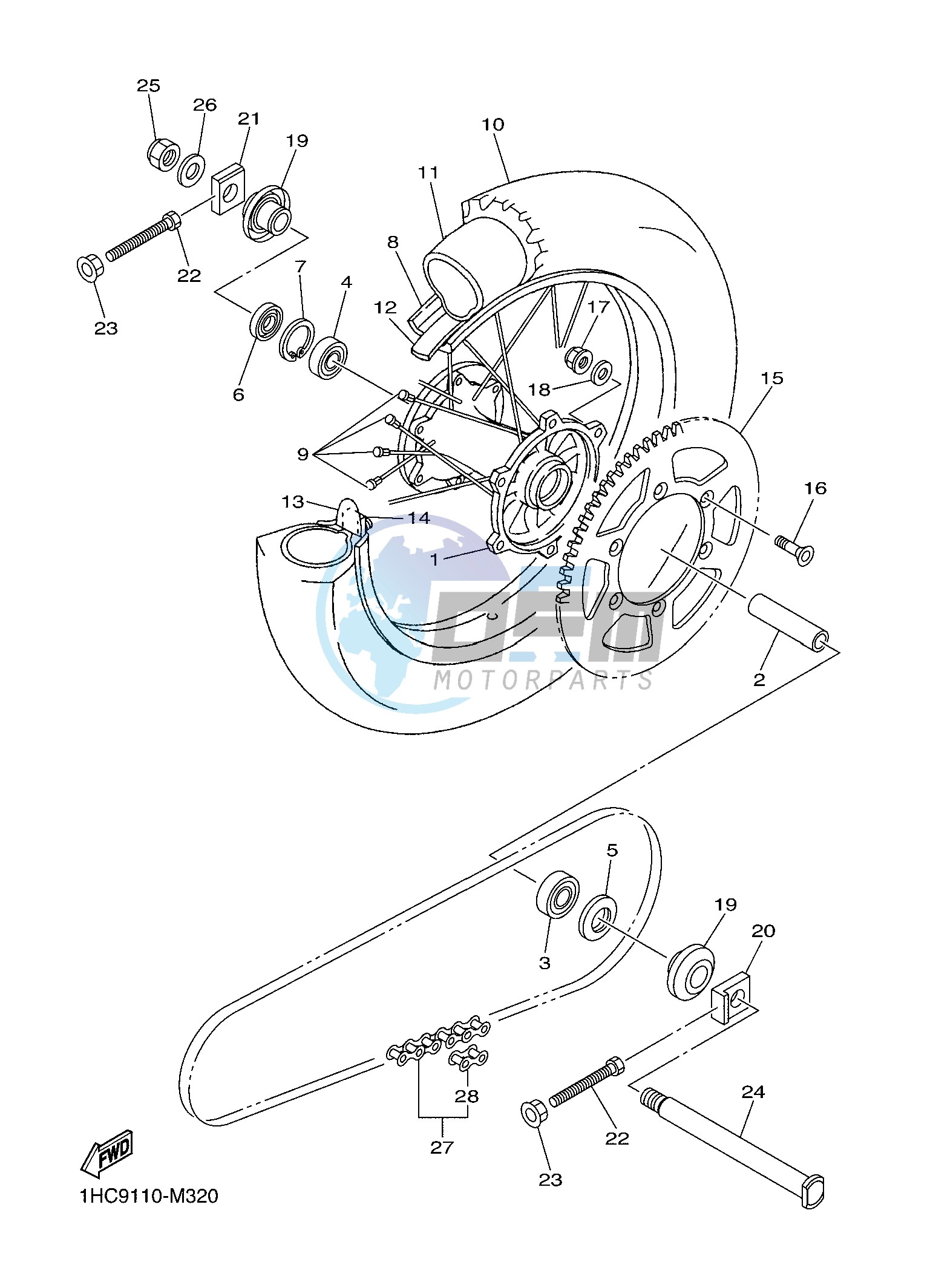 REAR WHEEL