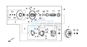 GTS 125I ABS drawing CLUTCH