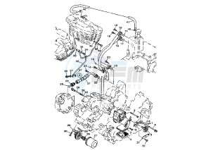 XV A WILD STAR 1600 drawing OIL PUMP