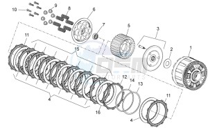 Tuono 1000 v4 R APRC ABS drawing Clutch II