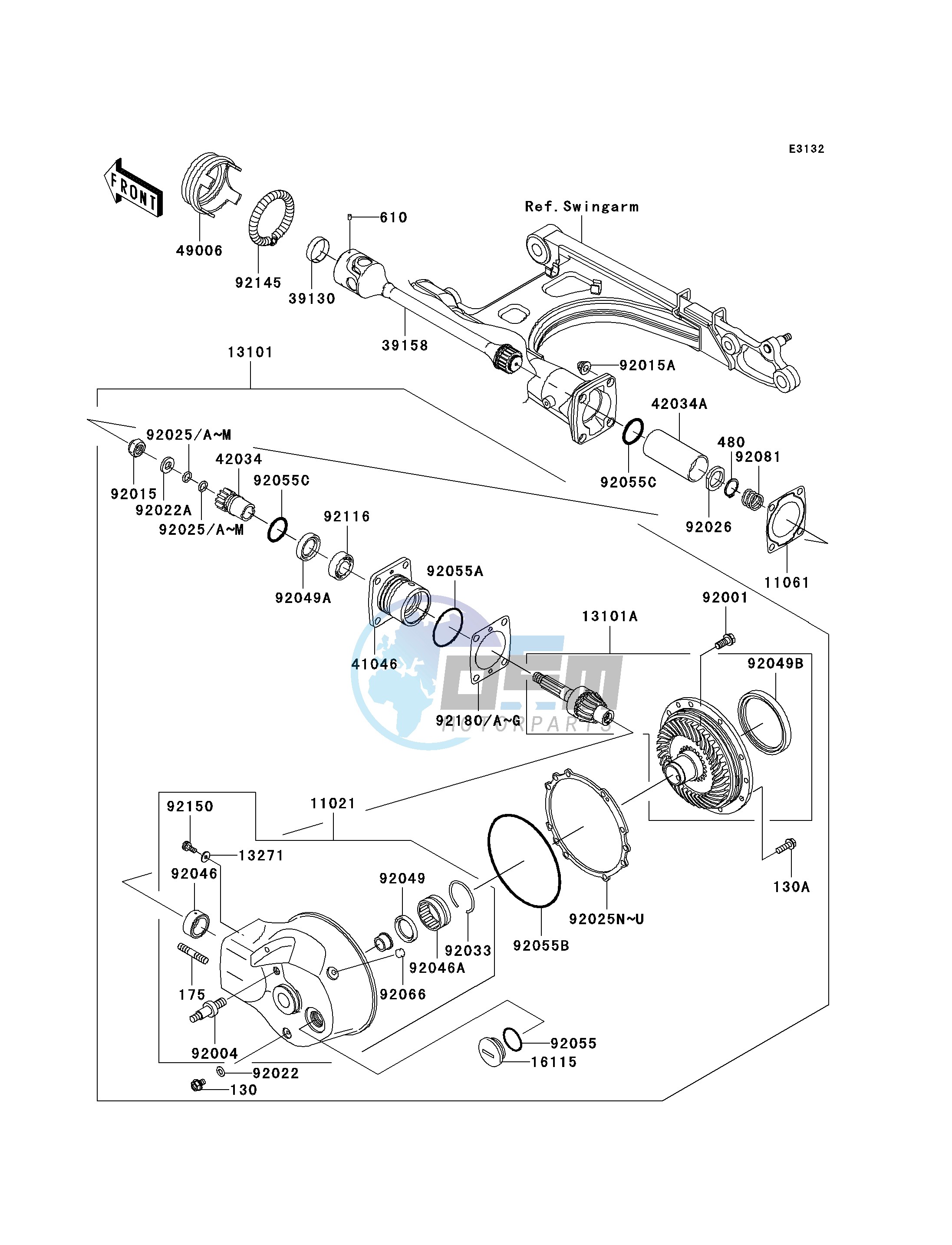 DRIVE SHAFT_FINAL GEAR