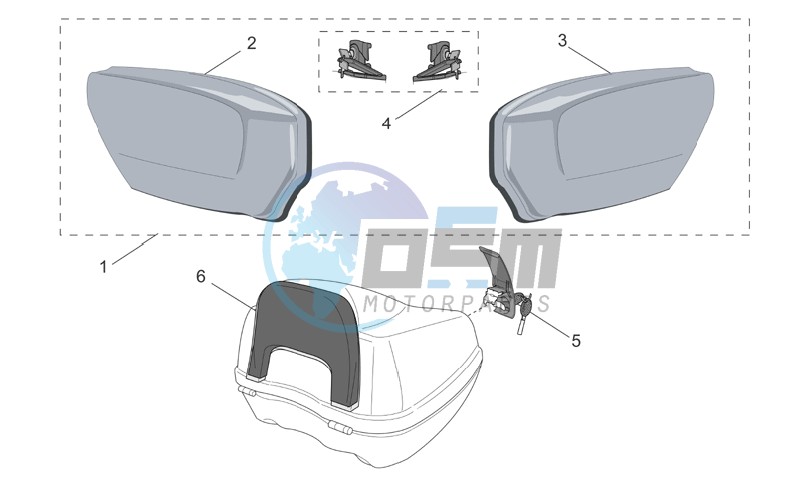 Acc. - Top/cases side cases