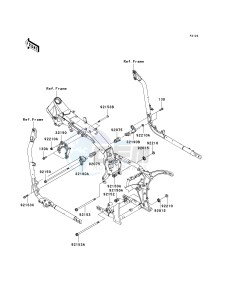 VN 2000 G [VULCAN 2000] (8F-9F) 0G9F drawing ENGINE MOUNT