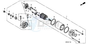 CB600FC drawing STARTING MOTOR