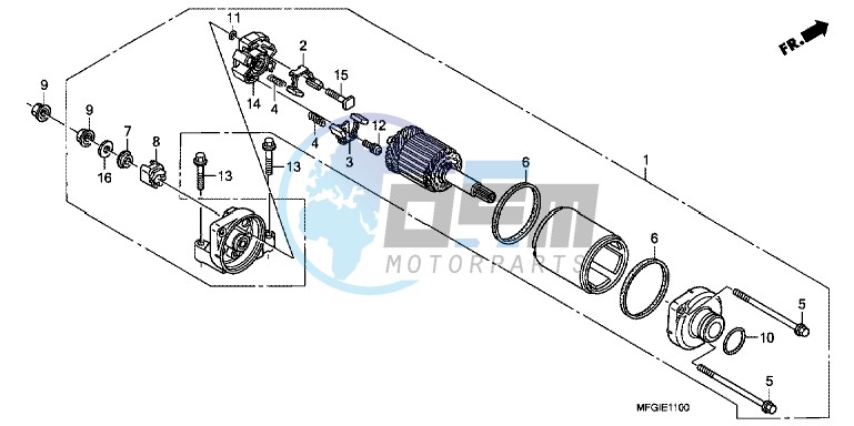 STARTING MOTOR