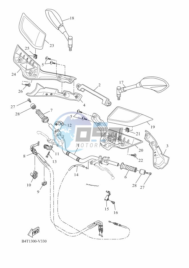 STEERING HANDLE & CABLE