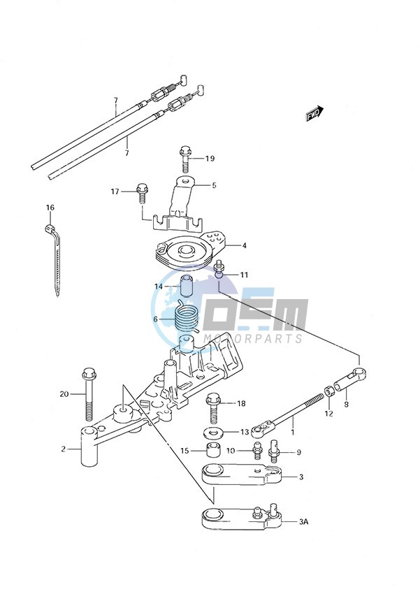 Throttle Rod