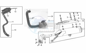 JOYRIDE 125 drawing EXHAUST