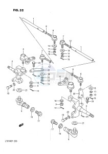 LT230E (E28) drawing TIE ROD