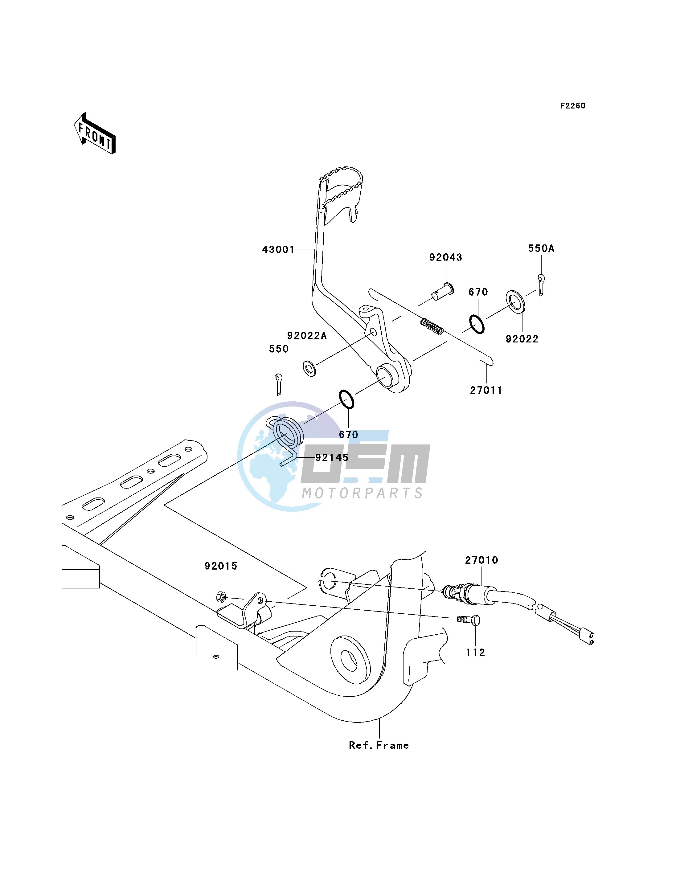 BRAKE PEDAL