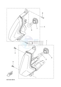 YP125RA (ABS) X-MAX 250 ABS (2DL2 2DL2 2DL2 2DL2) drawing FLASHER LIGHT