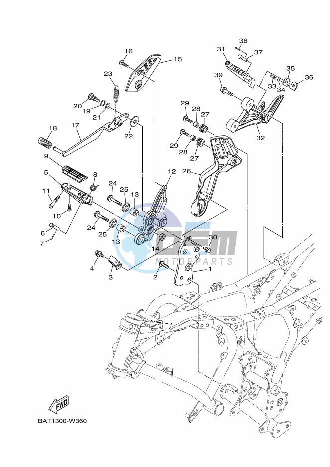 STAND & FOOTREST 2