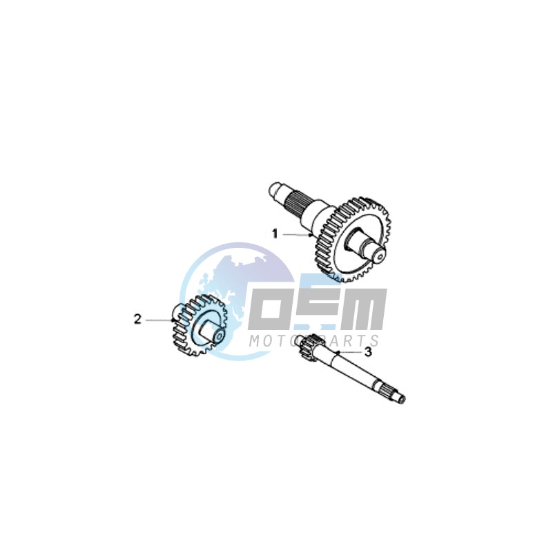 DRIVE SHAFTS / KICKSTARTER