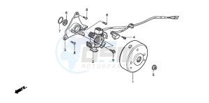 CRF100F drawing GENERATOR (CRF100F)