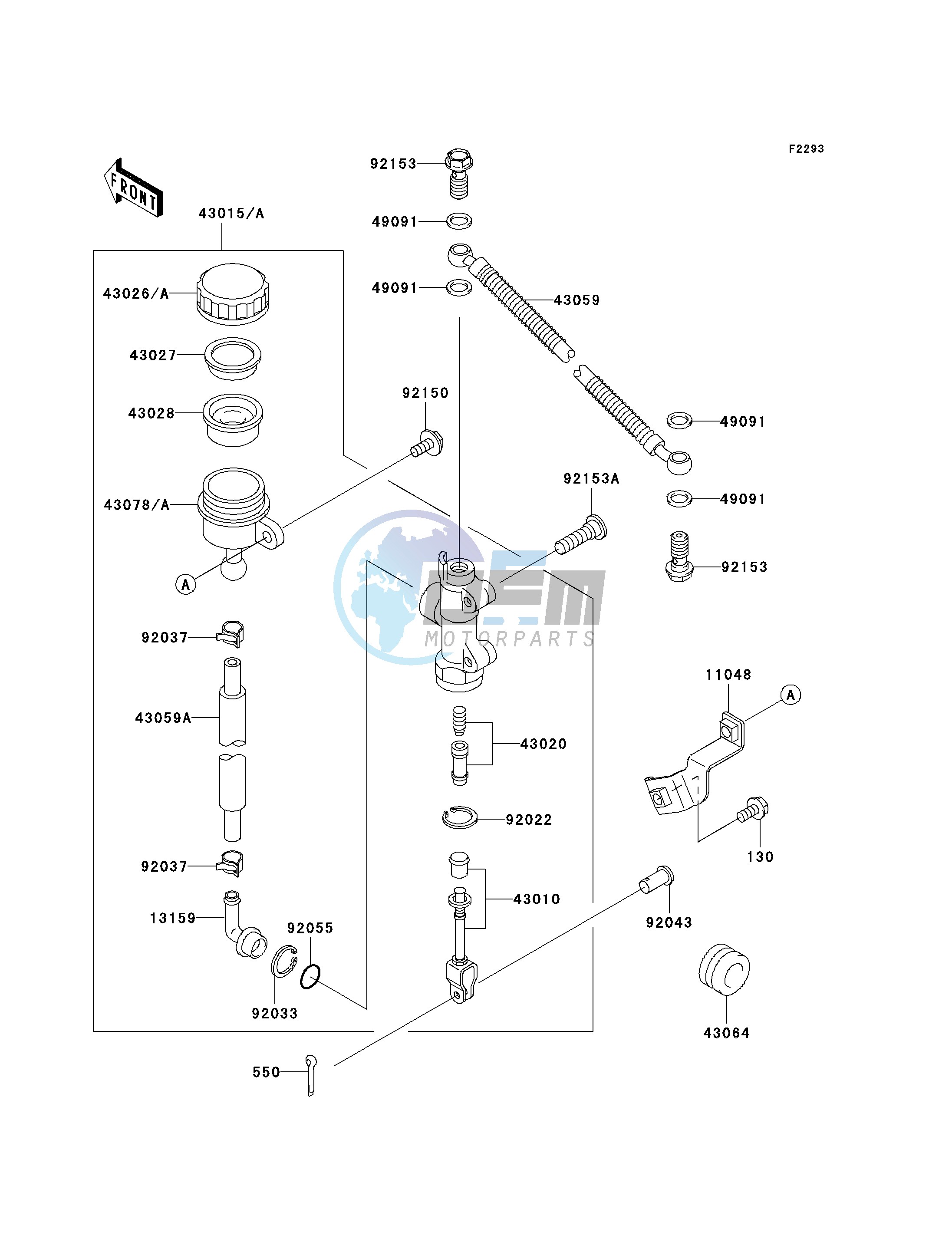 REAR MASTER CYLINDER