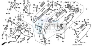 VFR800A9 ED / ABS MME TWO drawing EXHAUST MUFFLER