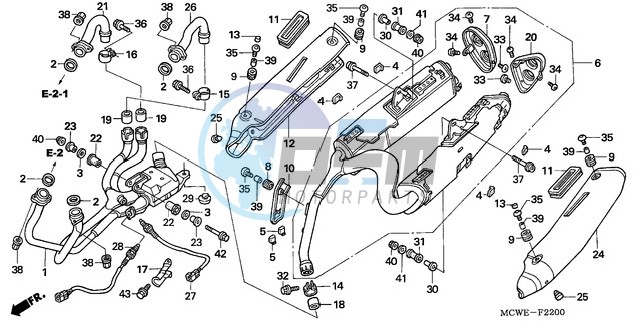 EXHAUST MUFFLER