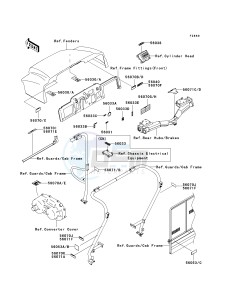 KAF 620 J [MULE 3010 TRANS4X4] (J6J-J8F) J7F drawing LABELS