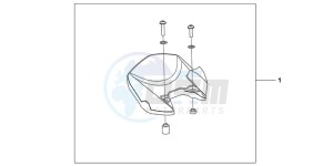 CB1000RB drawing HUGGER