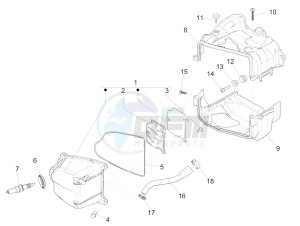 SPRINT 50 4T-3V E4 (EMEA) drawing Cylinder head cover