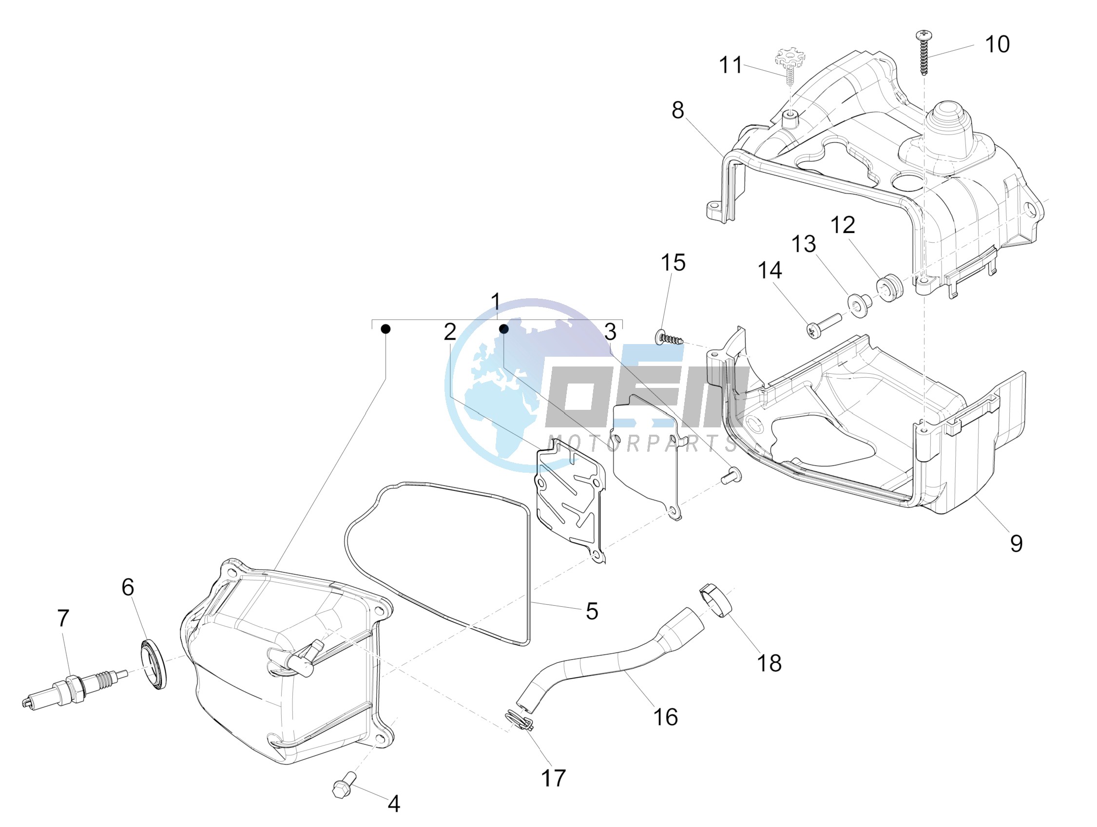 Cylinder head cover