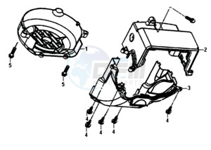 ALLO 50 45KMH (L8 L9) EU EURO4 drawing FLYWHEELLID