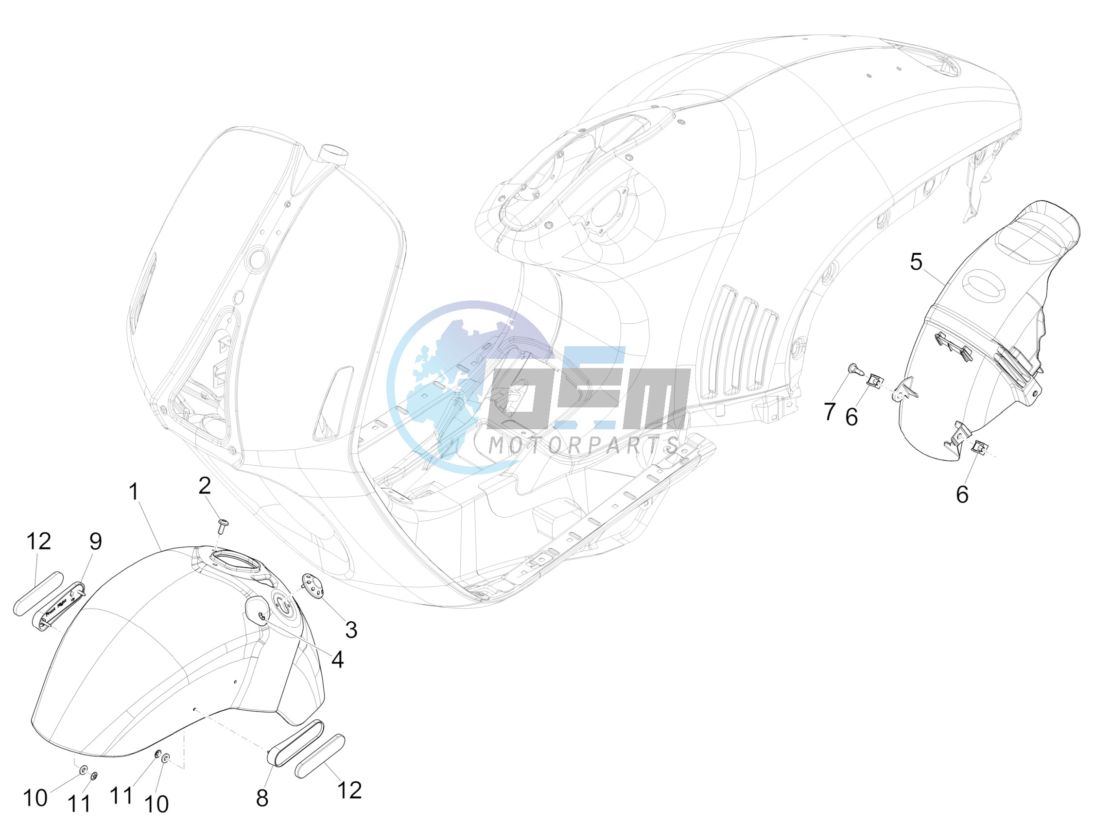 Wheel housing - Mudguard