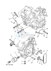 YFM700FWAD YFM7NGPLK (B4FR) drawing OIL PUMP