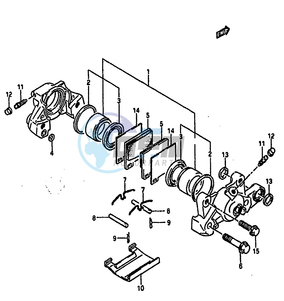 REAR CALIPER