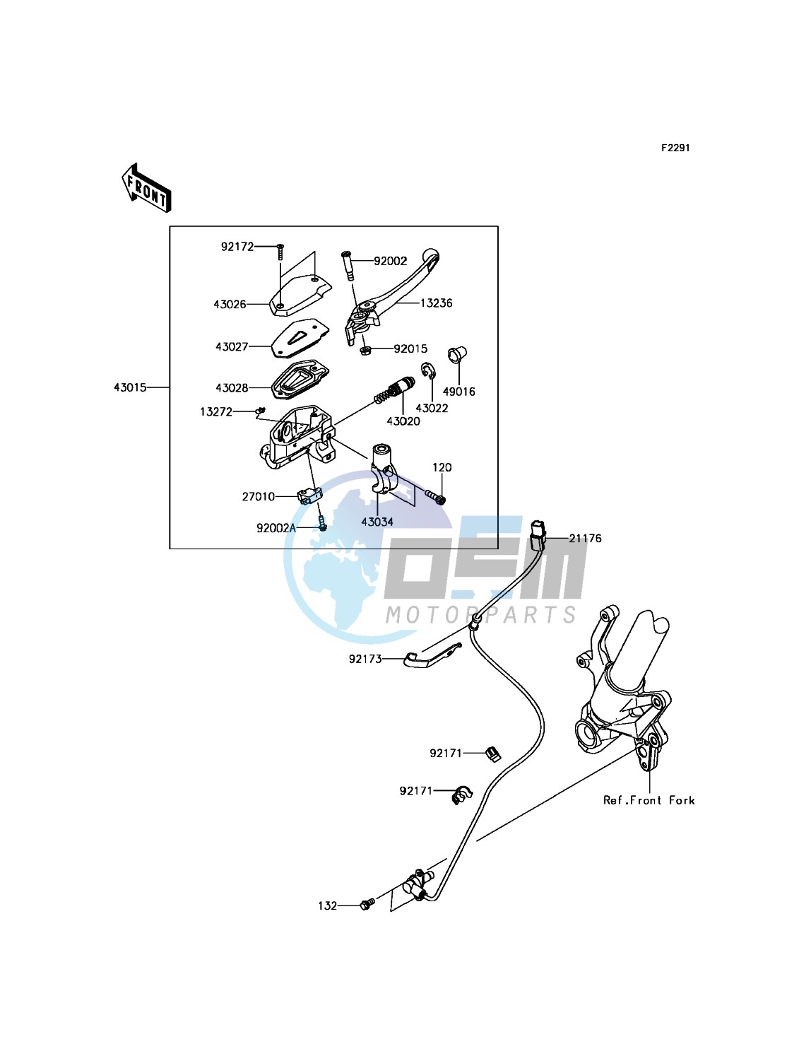 Front Master Cylinder