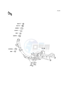 AN 110 D (D2-D3) drawing FRAME