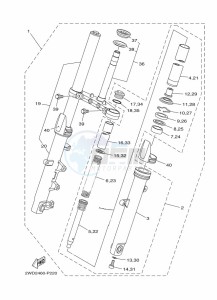 MT-03 MTN320-A (B9A9) drawing FRONT FORK