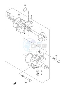 LT-A500X(Z) drawing WATERPUMP